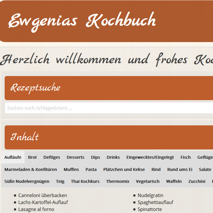 Mein Kochbuch